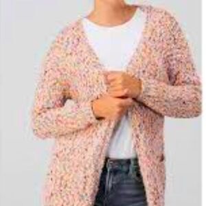 P.S. LOVE FUZZY Confetti  Cardigan
